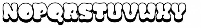 Gordis Shadow Font UPPERCASE