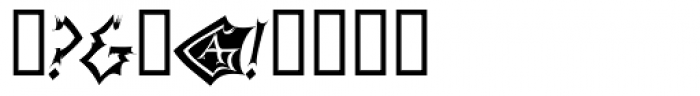 Gorey Oblique Font OTHER CHARS