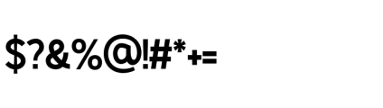 Gorga S Black Expanded Font OTHER CHARS