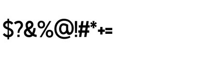 Gorga S Extra Bold Expanded Font OTHER CHARS