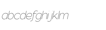 Gorga S Extra Light Ult Expanded Italic FONT