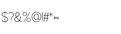 Gorga S Light Extra Expanded Font OTHER CHARS