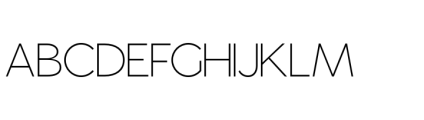 Gorga S Light Ultra Expanded Font UPPERCASE