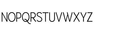 Gorga S Medium Semi Expanded Font UPPERCASE