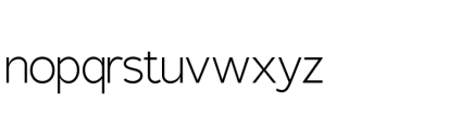 Gorga S Regular Extra Expanded Font LOWERCASE