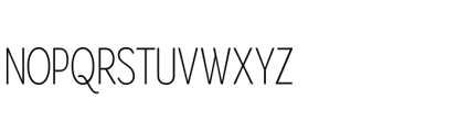 Gorga S Regular Semi Condensed Font UPPERCASE