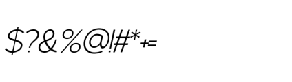 Gorga S Regular Ultra Expanded Italic Font OTHER CHARS