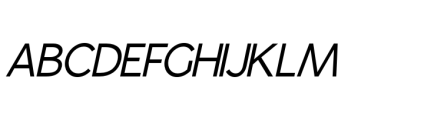 Gorga S Semi Bold Extra Expanded Italic Font UPPERCASE