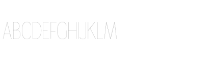 Gorga S Thin Semi Condensed Font UPPERCASE