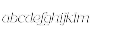 Gorga T Extra Light Ult Expanded Italic FONT