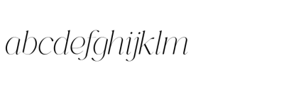 Gorga T Light Expanded Italic FONT