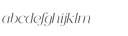 Gorga T Light Ultra Expanded Italic FONT
