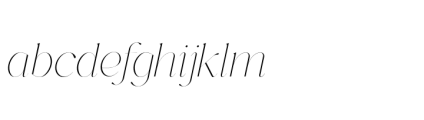 Gorga T Thin Expanded Italic FONT