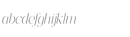 Gorga T Thin Semi Expanded Italic FONT