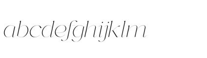 Gorga T Thin Ultra Expanded Italic FONT