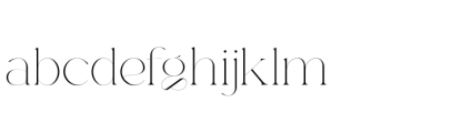 Gorga T Thin Ultra Expanded FONT