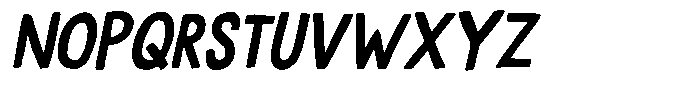 Gorgeous Mistake Italic Font UPPERCASE