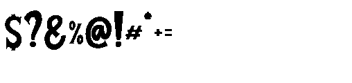 Gorgon Cursed Dripping Gorgon Cursed Regular Font OTHER CHARS