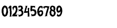 Gorgon Cursed Dripping Gorgon Cursed Rough Regular Font OTHER CHARS