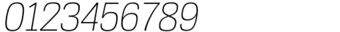 Gorgonzola Gothic Standard Thin Italic Font OTHER CHARS