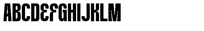 Gorian Font UPPERCASE