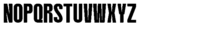 Gorian Font UPPERCASE