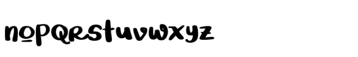 Gorilazy Font LOWERCASE