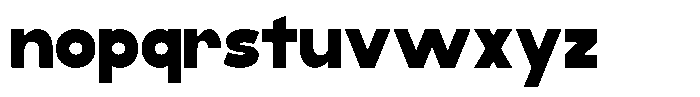 Gorion Font LOWERCASE