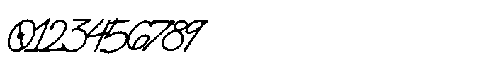 Gorkesq GORKESQ Italic Font OTHER CHARS