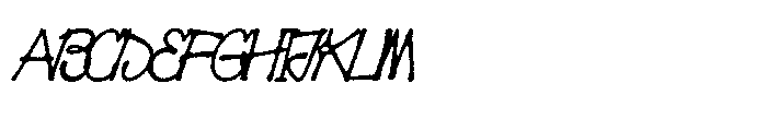 Gorkesq GORKESQ Italic FONT