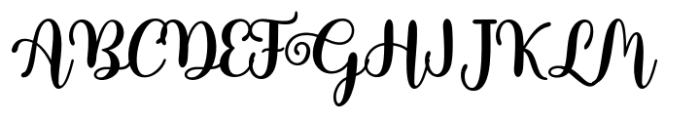 Gorlasy Font UPPERCASE
