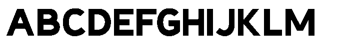 Gormica Font UPPERCASE
