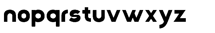 Gormica Font LOWERCASE