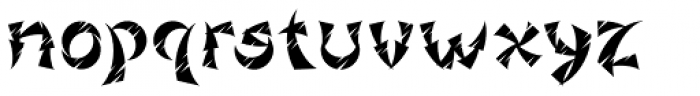 Gorod.Khabarovsk Bold Italic Font LOWERCASE