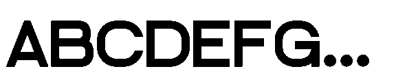 Goroda Regular Font UPPERCASE