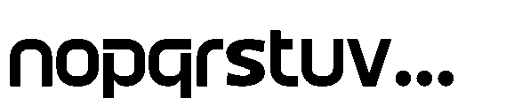 Goroda Regular Font LOWERCASE