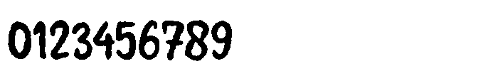 Gorry Doodlez Rough Regular Font OTHER CHARS