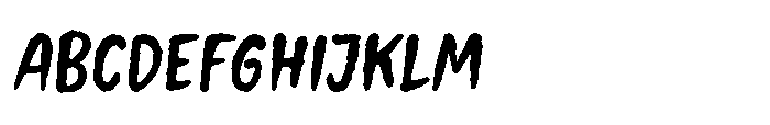 Gorry Doodlez Rough Slanted FONT