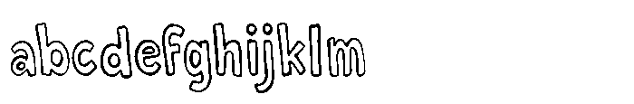 Gorry Doodlez Sans Outline FONT