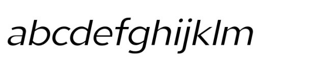 Gorva Light Italic Font LOWERCASE