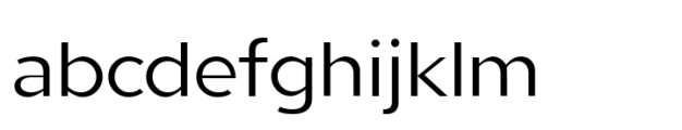 Gorva Light Font LOWERCASE