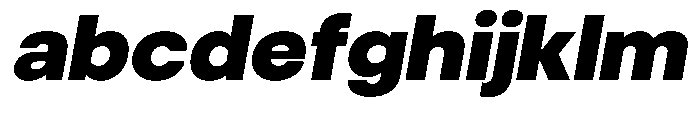 Gorvain Black Expanded Slanted FONT