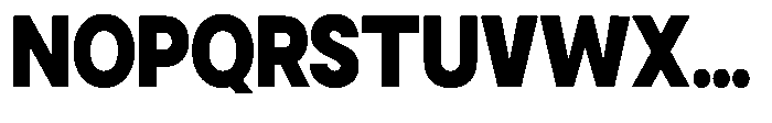 Gorvain Black Font UPPERCASE