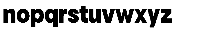 Gorvain Black Font LOWERCASE