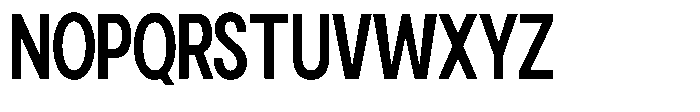 Gorvain Bold Condensed Font UPPERCASE