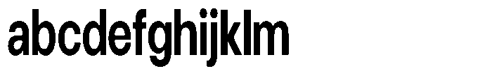 Gorvain Bold Condensed FONT