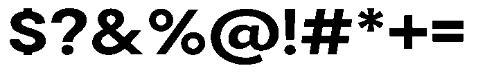 Gorvain Bold Expanded Font OTHER CHARS