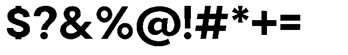 Gorvain Bold Semi Expanded Font OTHER CHARS