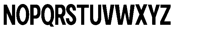 Gorvain Extra Bold Condensed Font UPPERCASE