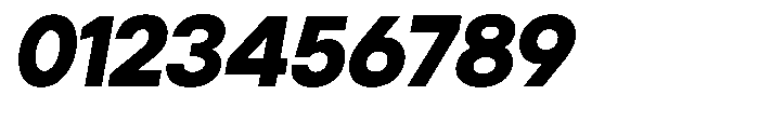 Gorvain Extra Bold Semi Expanded Italic Font OTHER CHARS